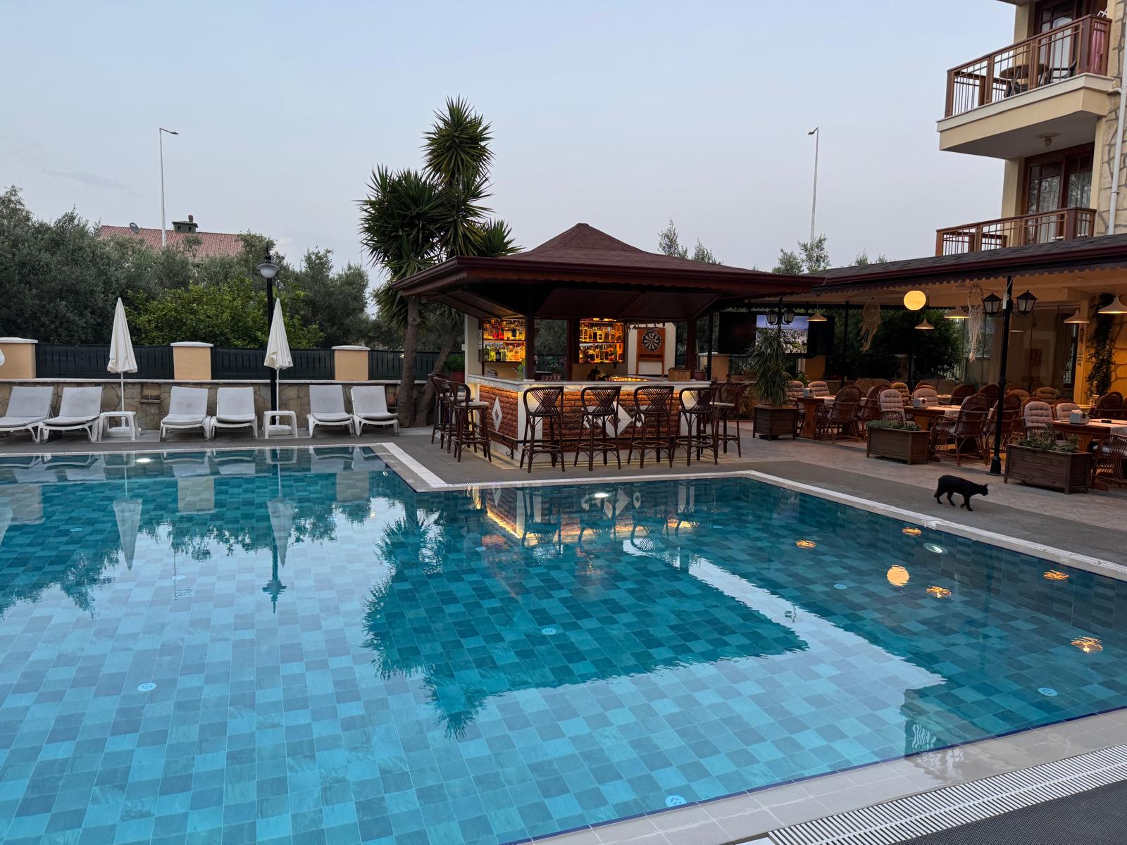 Bar & oturma alanı